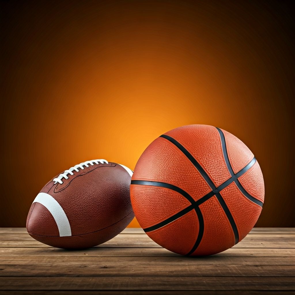 Assorted sports gear and jerseys